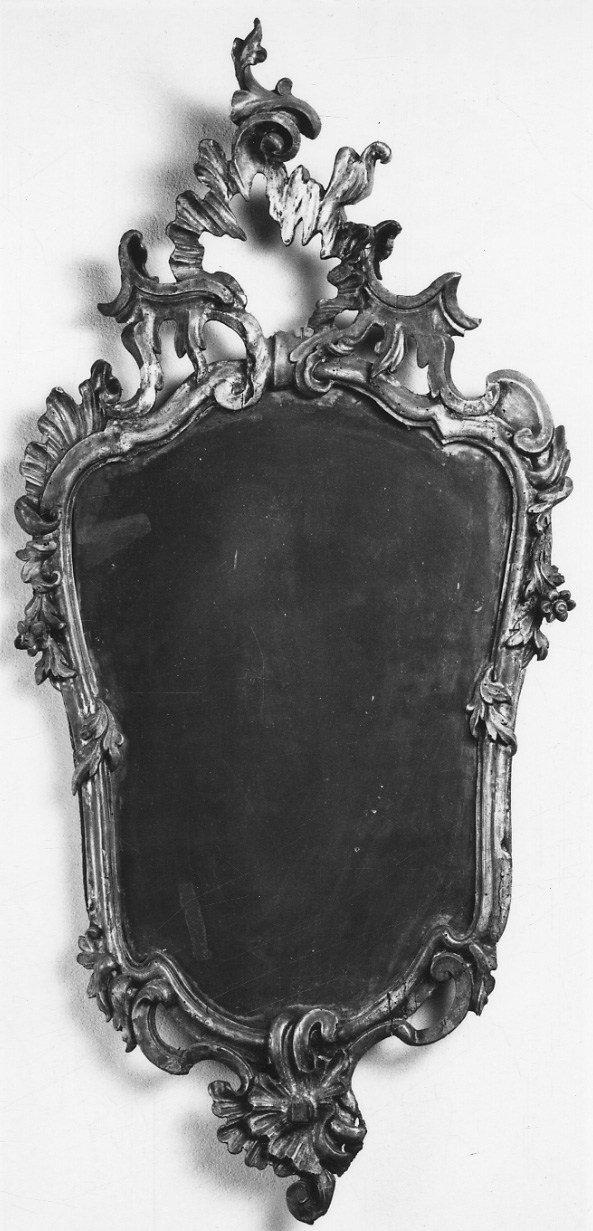 specchiera, serie - ambito piemontese (prima metà sec. XVIII)