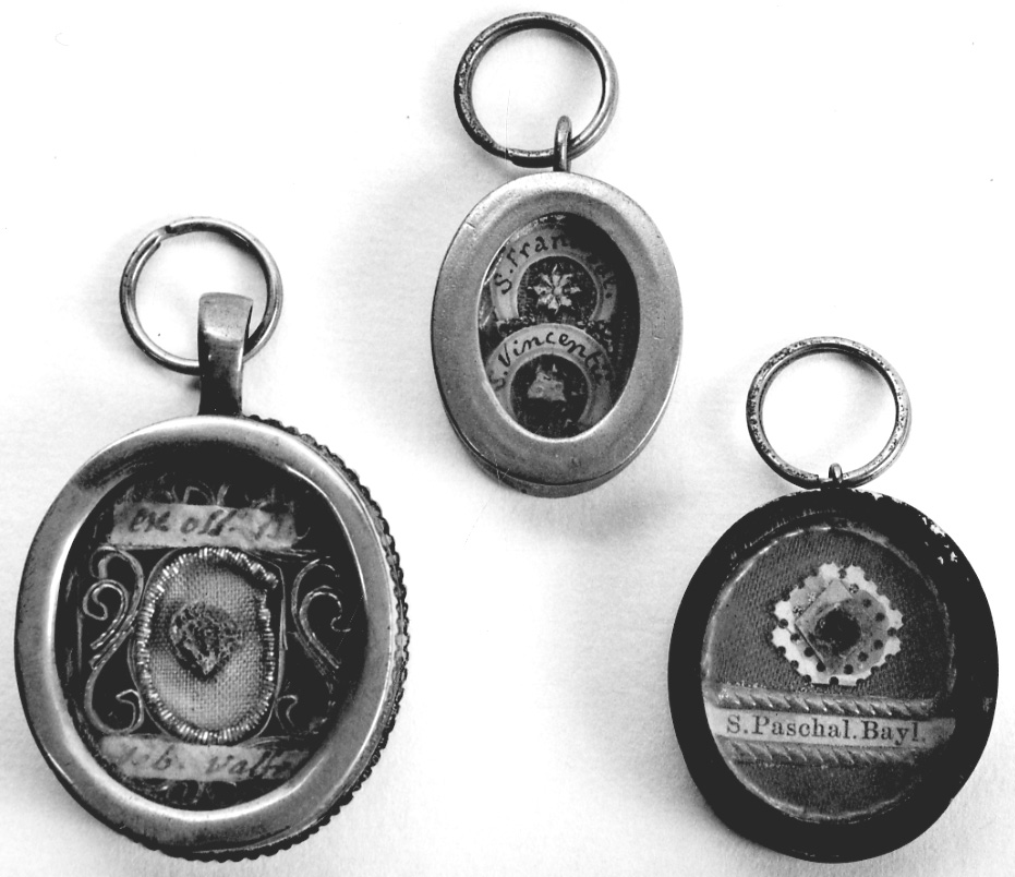 reliquiario a capsula - a medaglione, opera isolata - ambito piemontese (sec. XIX)