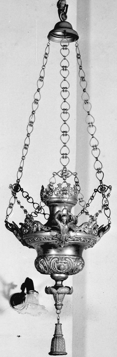 lampada del SS. Sacramento, serie - ambito piemontese (sec. XIX)
