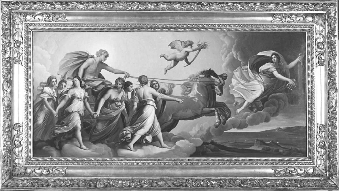 Aurora (micromosaico, opera isolata) di Moglia L (metà sec. XIX)