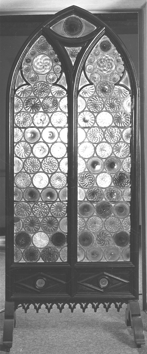 paravento, opera isolata - manifattura milanese (terzo quarto sec. XIX)