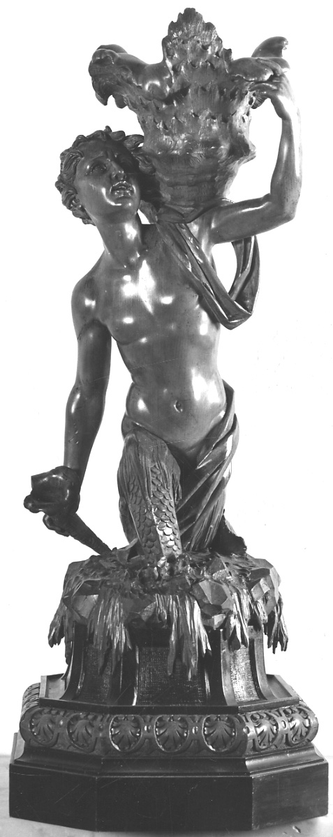 Tritone (scultura, opera isolata) di Pancera Francesco detto Besarel (ultimo quarto sec. XIX)