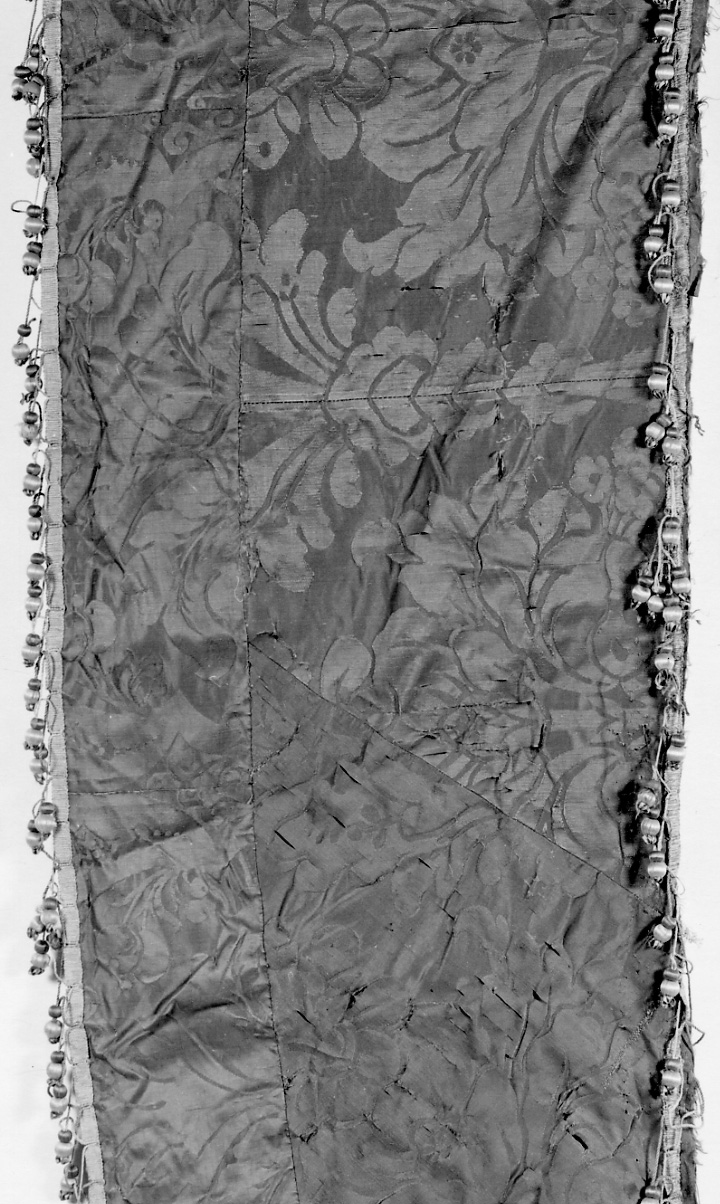 copriletto, frammento - manifattura italiana (prima metà sec. XIX)