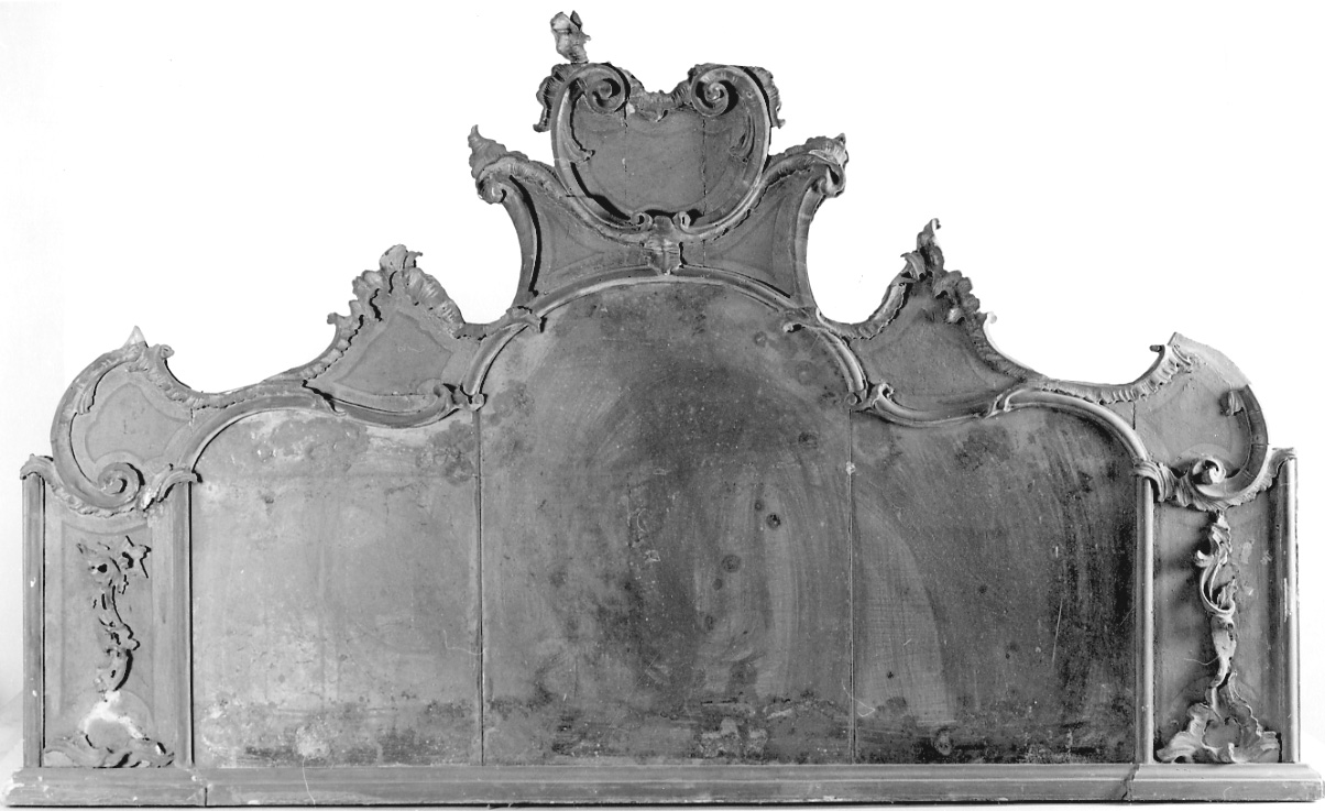 specchiera, opera isolata - manifattura lombarda (terzo quarto sec. XVIII)