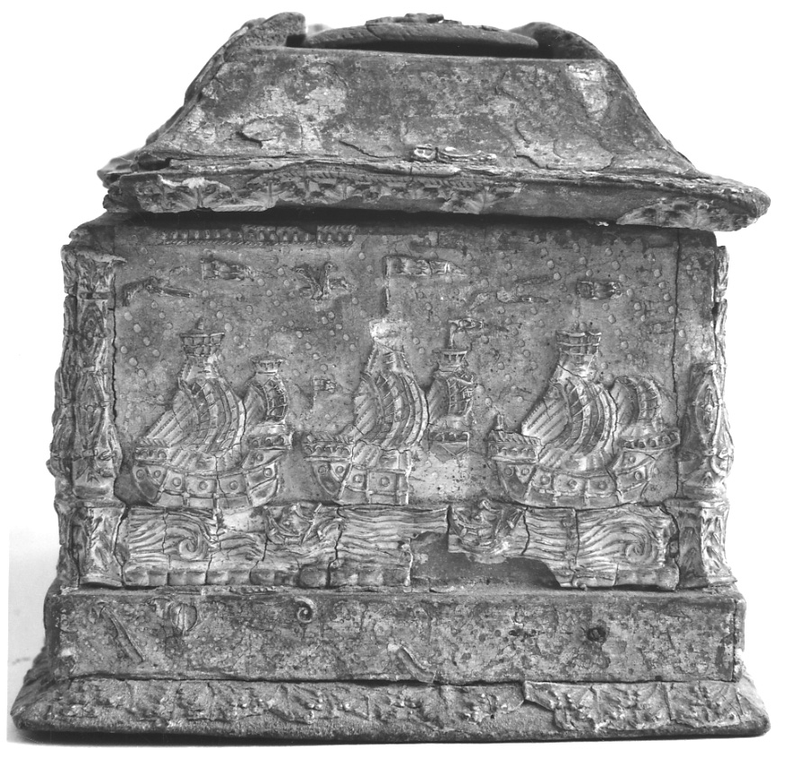 corteo marino (decorazione plastica, elemento d'insieme) - bottega veneziana (fine sec. XV)