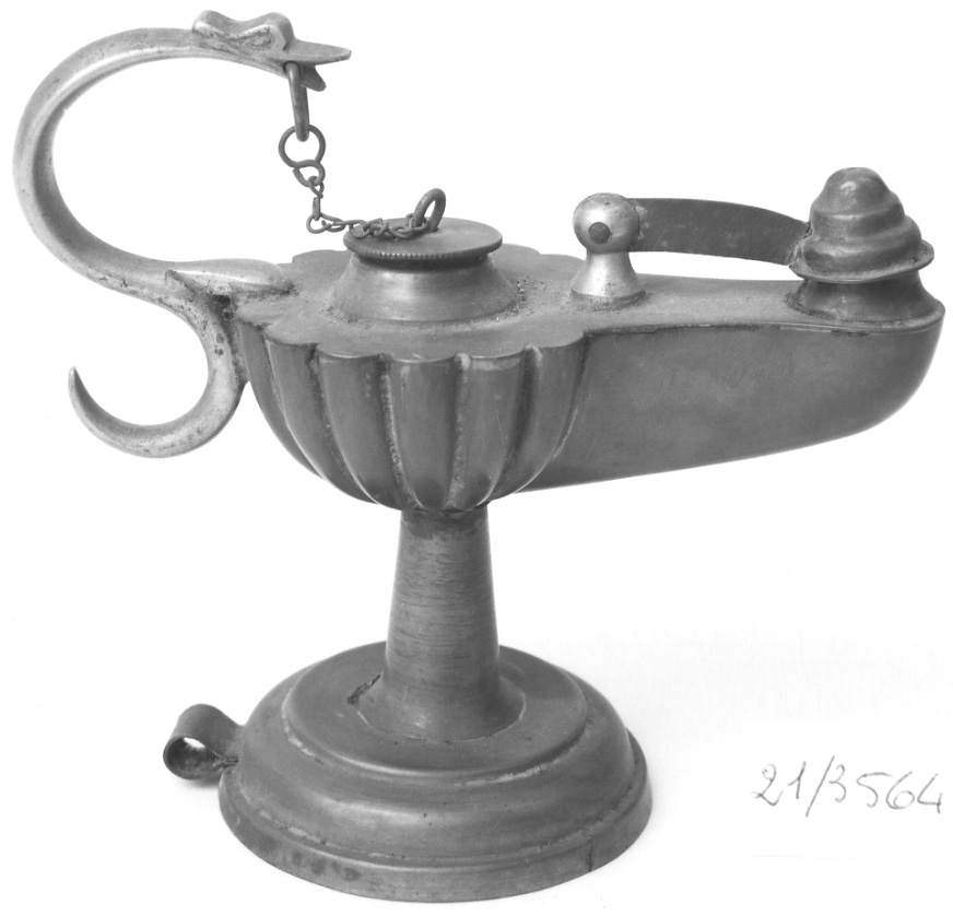 lucerna, opera isolata - manifattura italiana (fine sec. XIX)