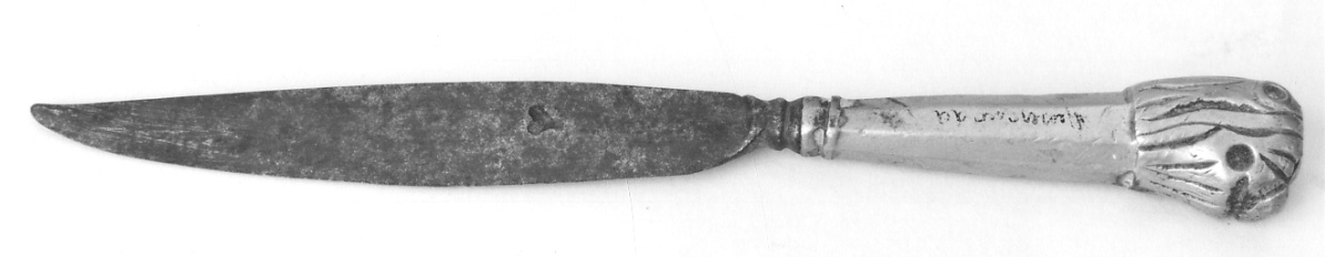 coltello, opera isolata - manifattura tedesca (fine sec. XVII)