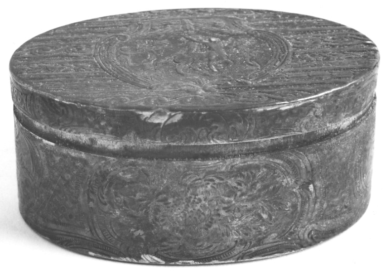 scatola, opera isolata - manifattura parigina (seconda metà sec. XVIII)