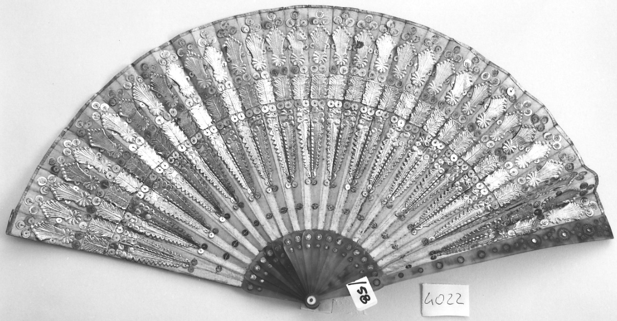 ventaglio, opera isolata - manifattura francese (?) (metà sec. XIX)