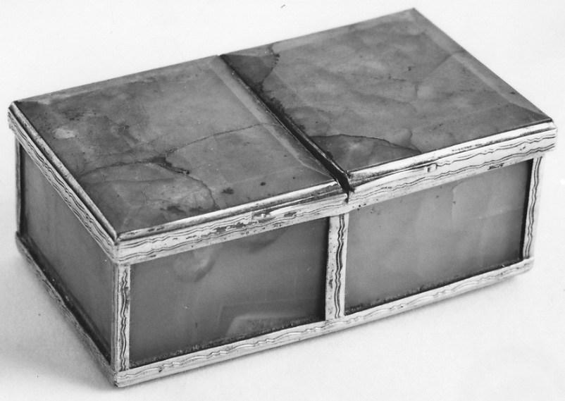 scatola, opera isolata - manifattura italiana (prima metà sec. XIX)