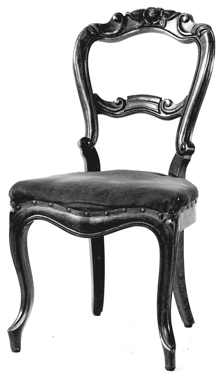 sedia, serie - ambito piemontese (sec. XIX)