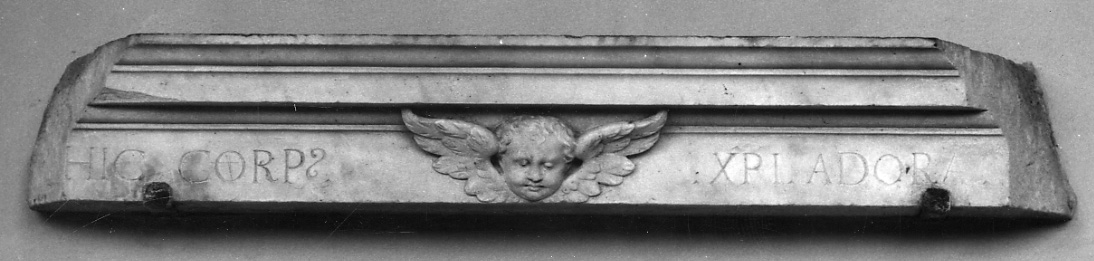 cornice, frammento - ambito lombardo (sec. XVI)