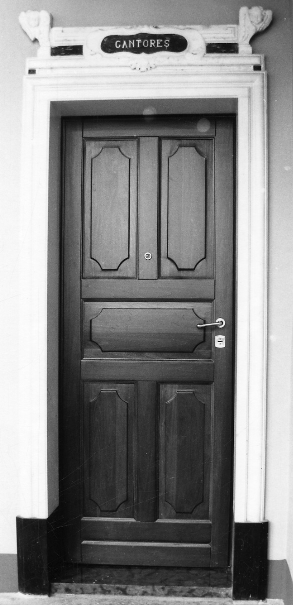 portale, opera isolata - ambito di Acqui Terme (seconda metà sec. XIX)