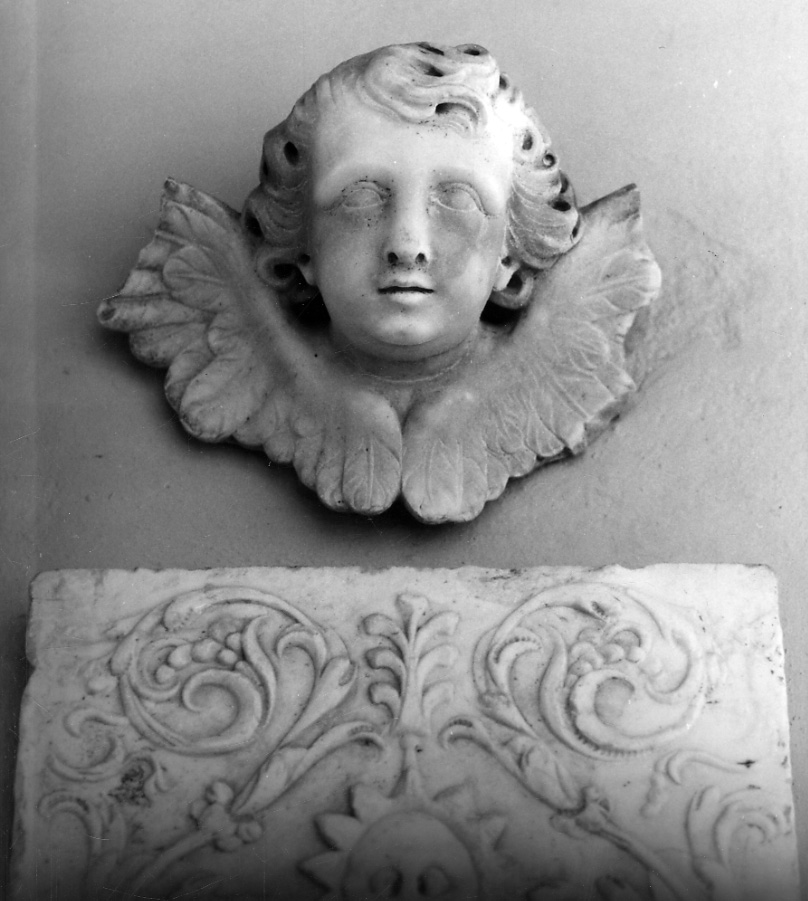 cherubino (scultura, opera isolata) - ambito lombardo (fine/inizio secc. XVI/ XVII)
