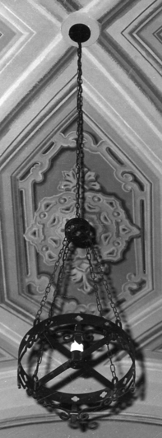 lampadario, serie - ambito di Acqui Terme (sec. XIX)