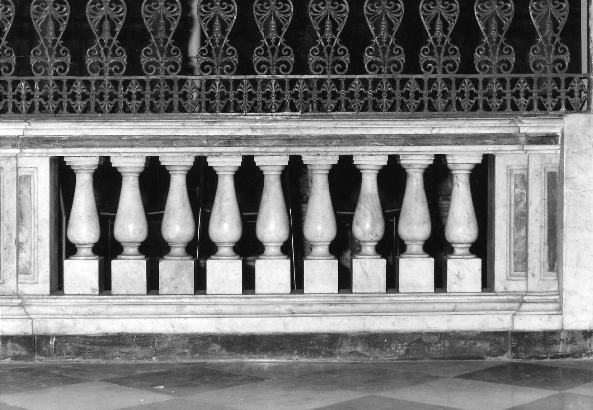 balaustrata, opera isolata - ambito lombardo-piemontese (seconda metà sec. XIX)