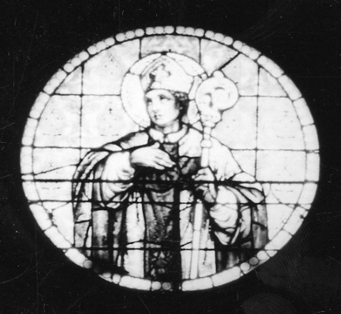 San Guido (vetrata, opera isolata) - ambito italiano (prima metà sec. XX)