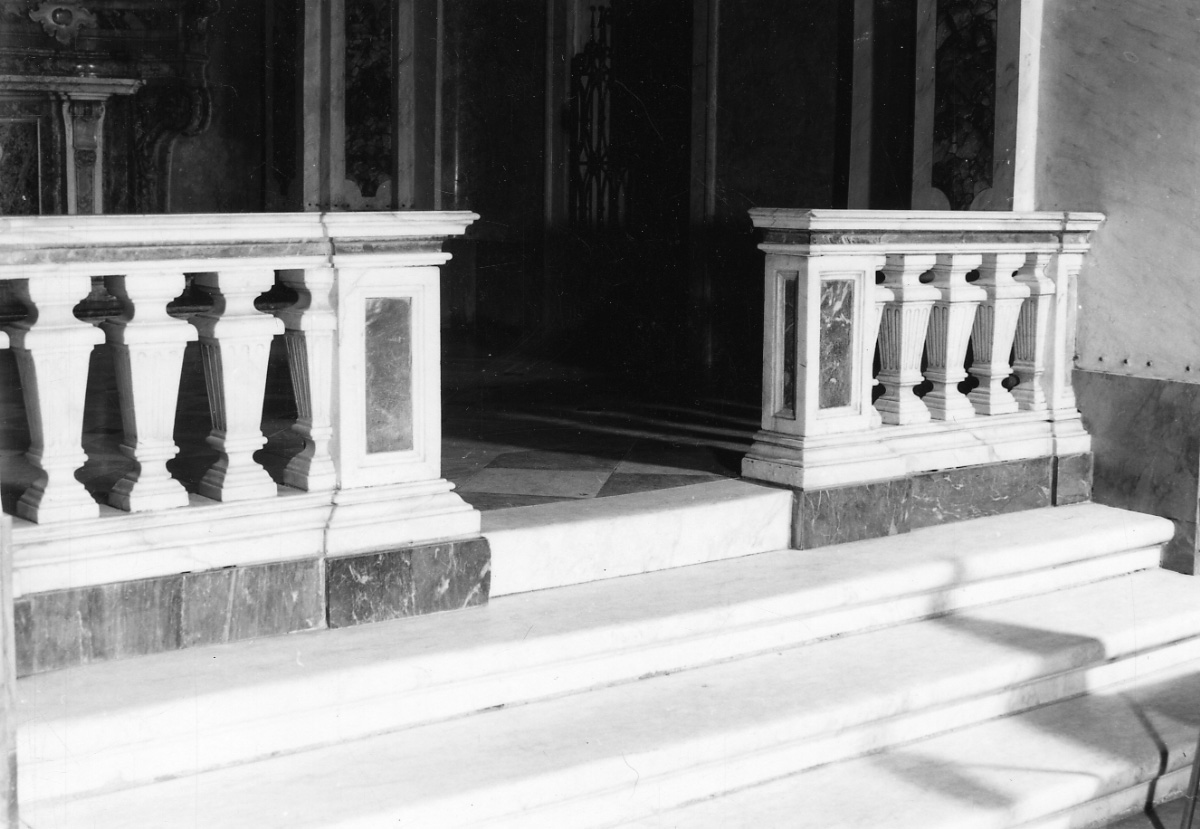 balaustrata, serie - ambito lombardo-piemontese (metà sec. XIX)