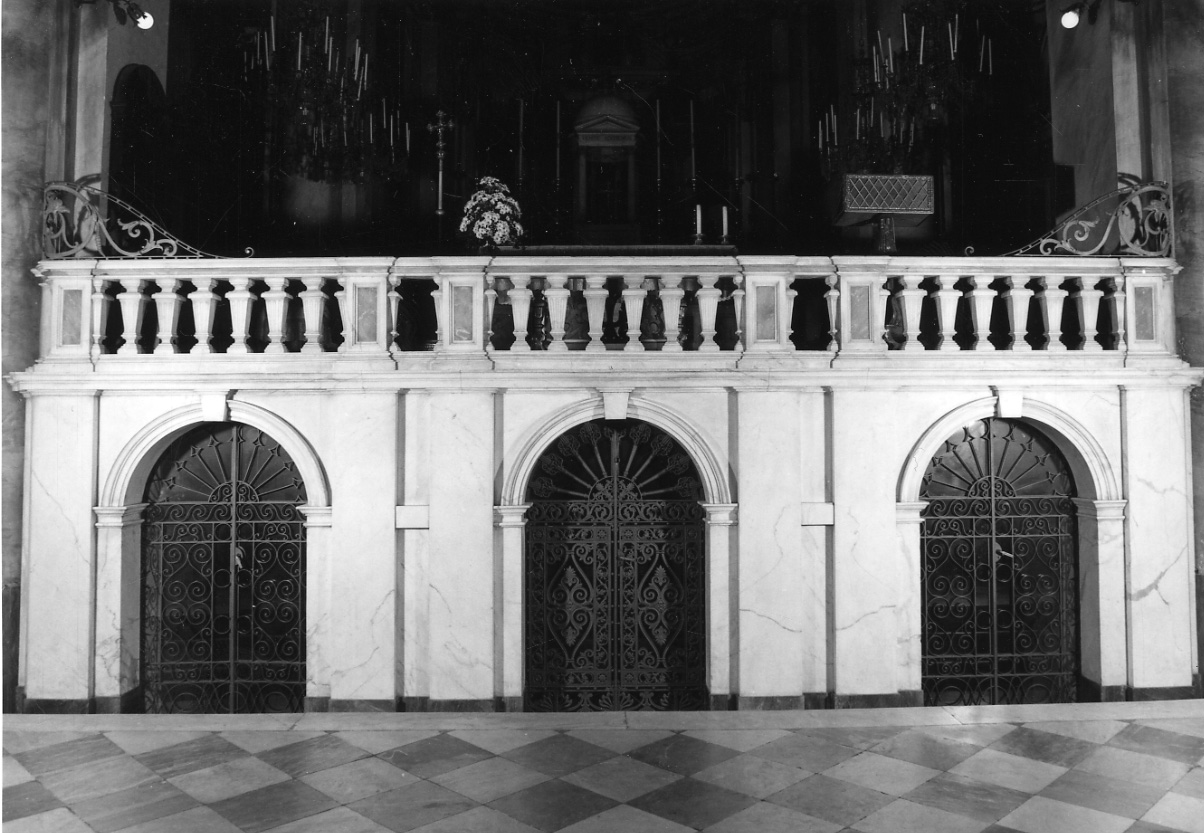 balaustrata, opera isolata - ambito lombardo-piemontese (seconda metà sec. XIX)