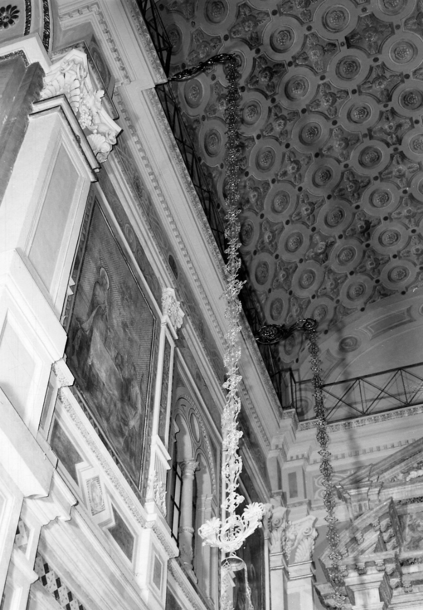 catena di lampadario, serie - ambito piemontese (seconda metà sec. XIX)