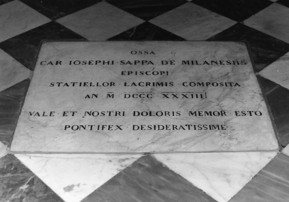 lapide tombale, opera isolata - ambito di Acqui Terme (prima metà sec. XIX)