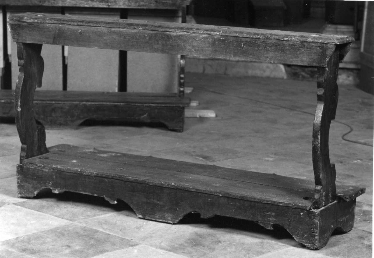 inginocchiatoio, serie - ambito ligure (prima metà sec. XX)