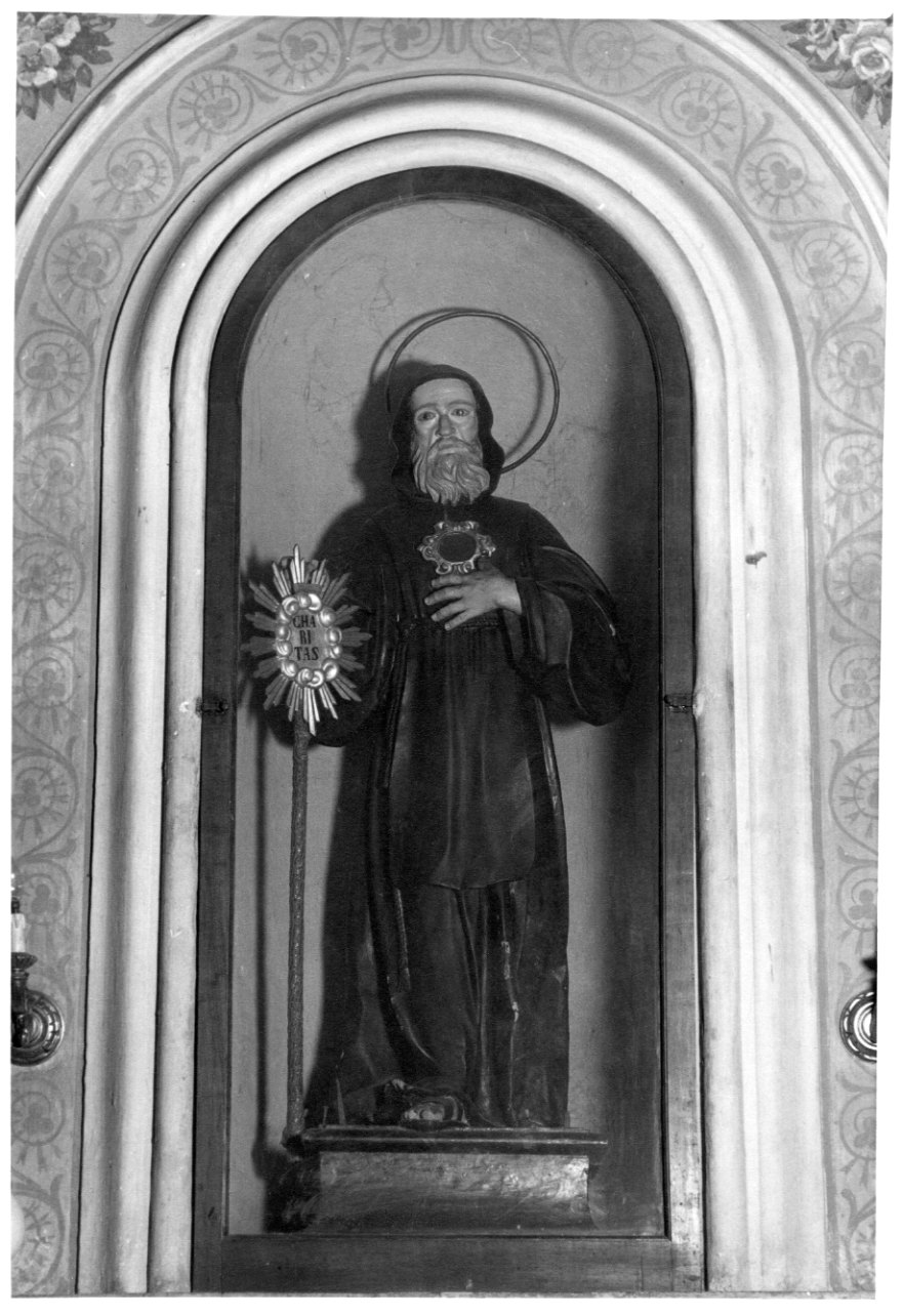 San Francesco da Paola (statua, opera isolata) - ambito genovese (seconda metà sec. XVII)