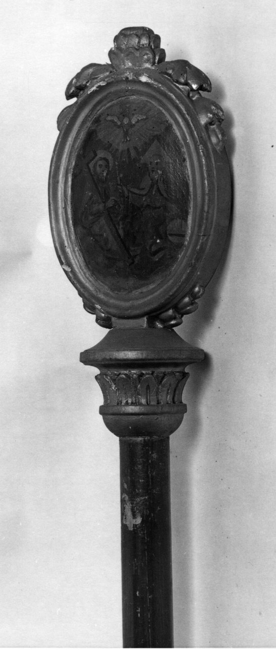 Trinità (dipinto, elemento d'insieme) - ambito ligure-piemontese (prima metà sec. XIX)