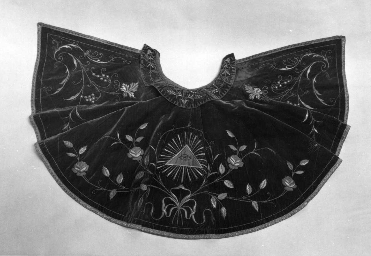 mantelletta, serie - ambito genovese (seconda metà, seconda metà sec. XIX, sec. XIX)