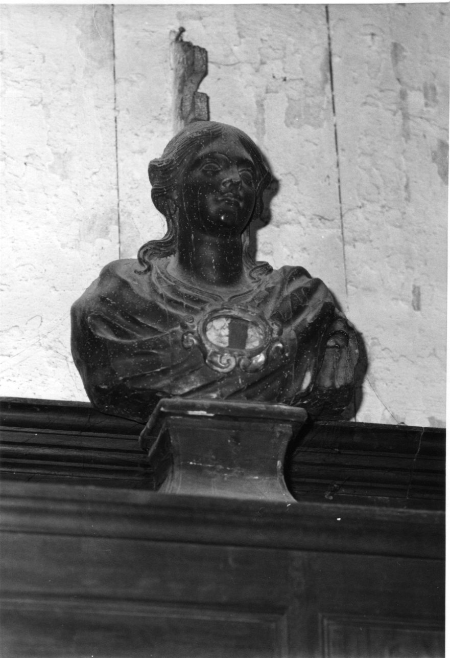 busto di Santa (reliquiario - a busto, opera isolata) - ambito genovese (seconda metà sec. XVIII)