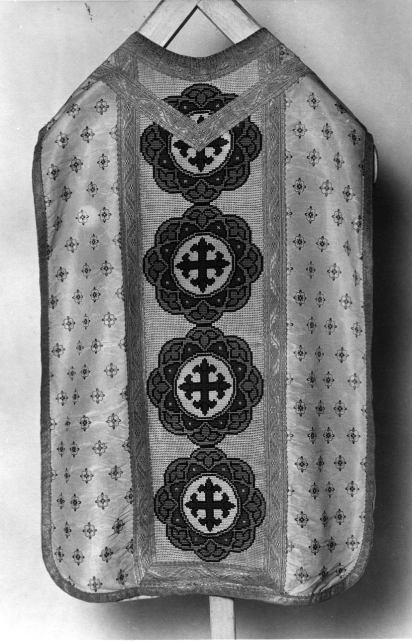 paramento liturgico, insieme - manifattura italiana (primo quarto sec. XIX)