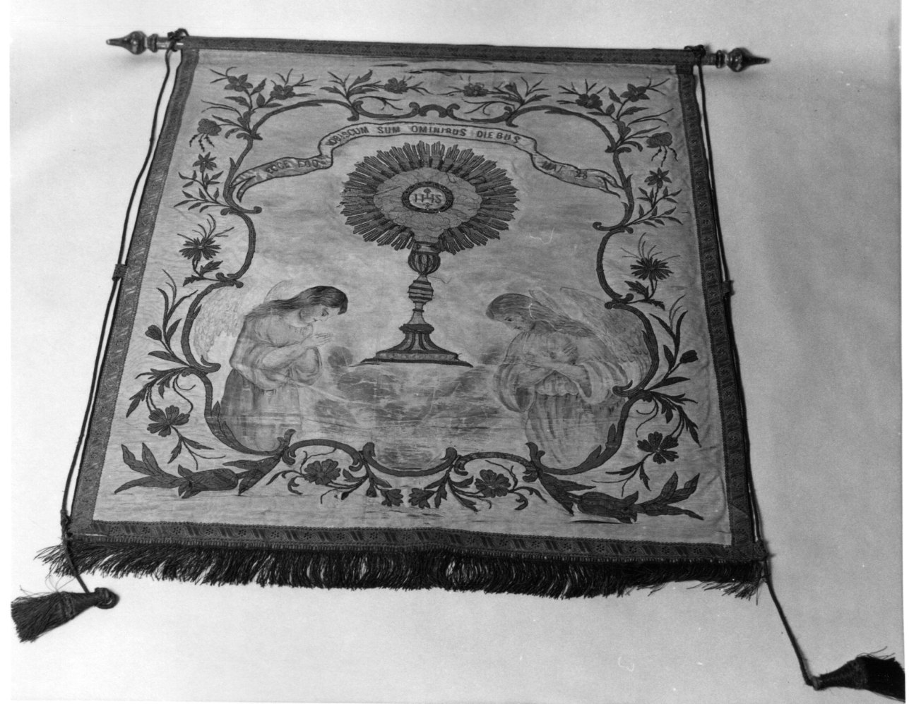 angeli adoranti (decorazione pittorica, elemento d'insieme) - ambito ligure-piemontese (prima metà sec. XX)