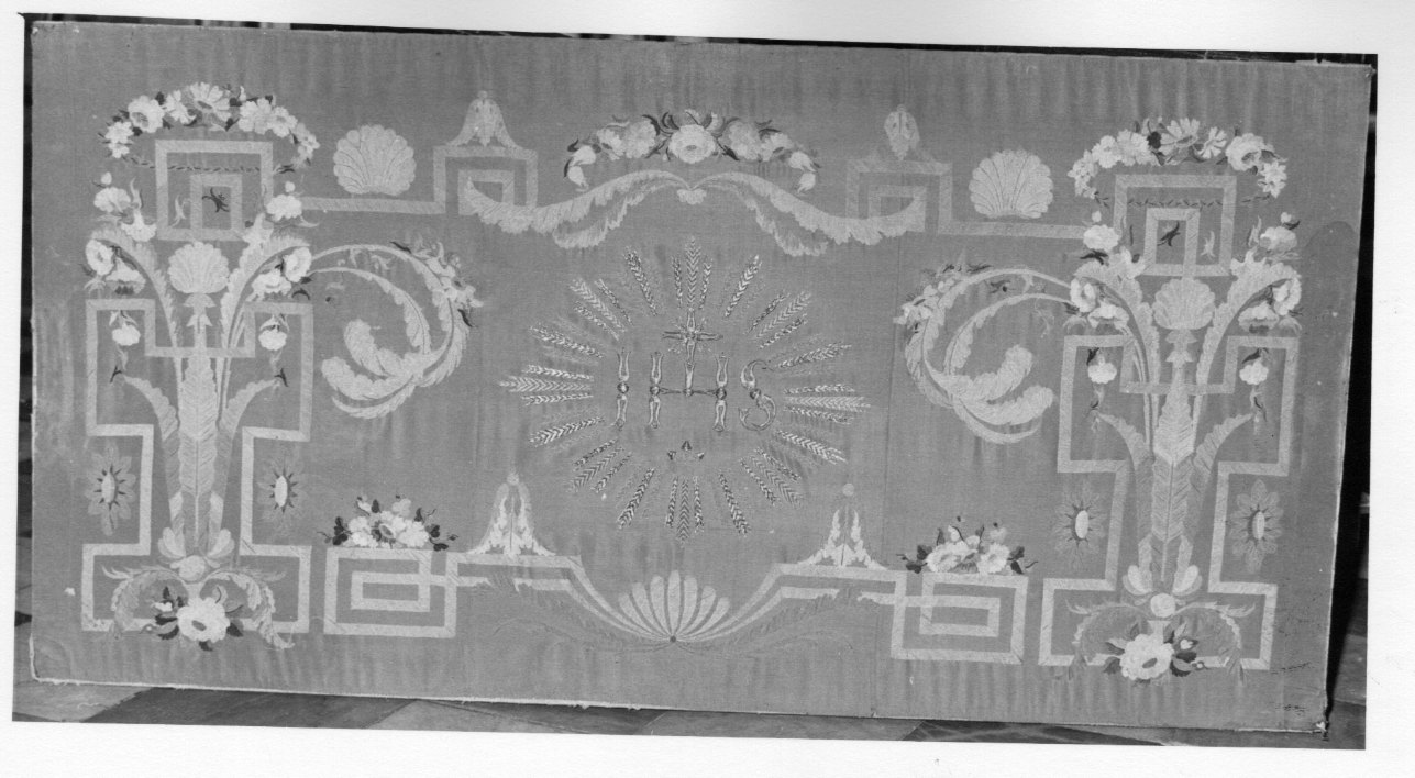 paliotto, opera isolata - manifattura genovese (prima metà sec. XIX)