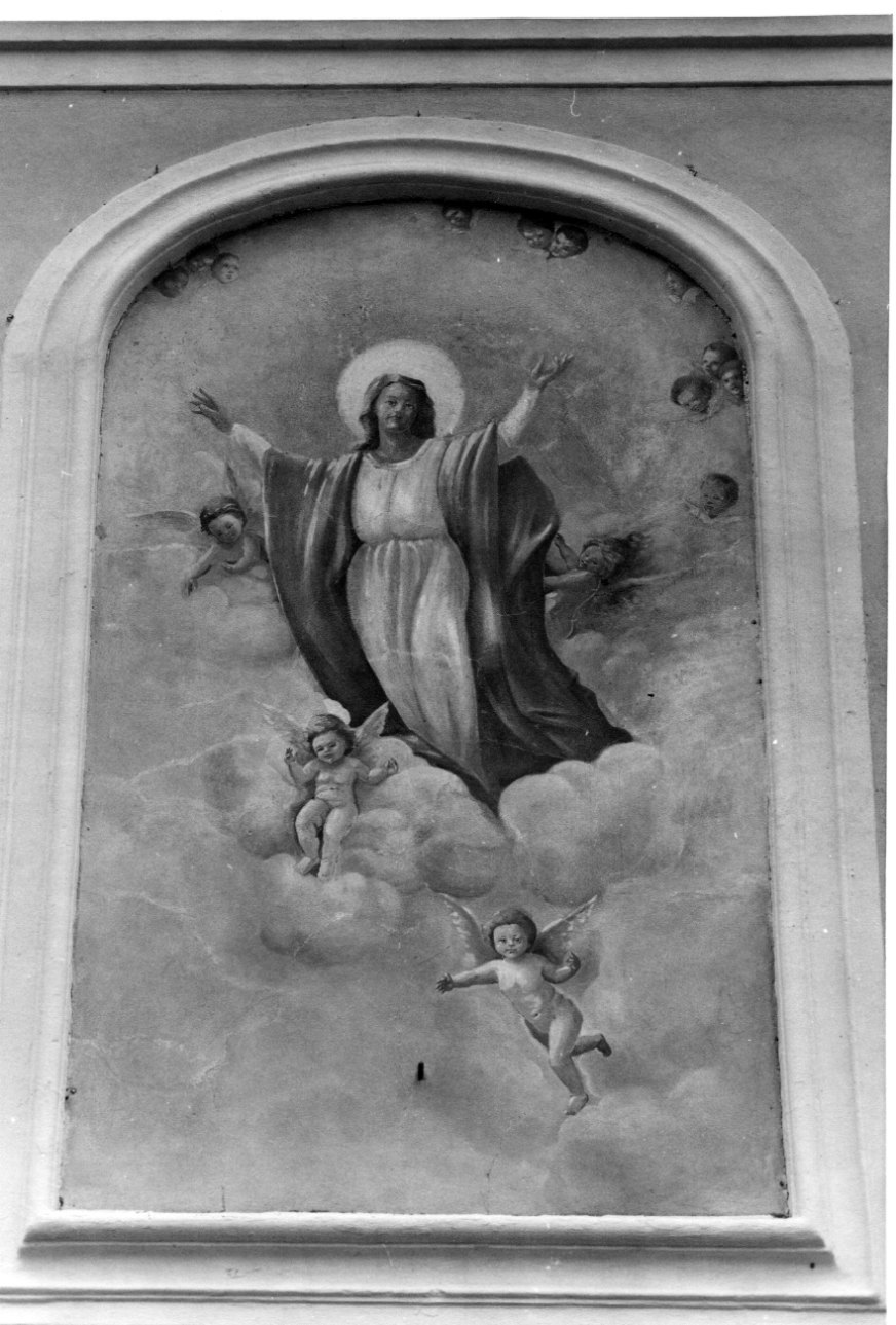 Madonna Assunta (dipinto, opera isolata) - ambito ligure-piemontese (prima metà sec. XX)