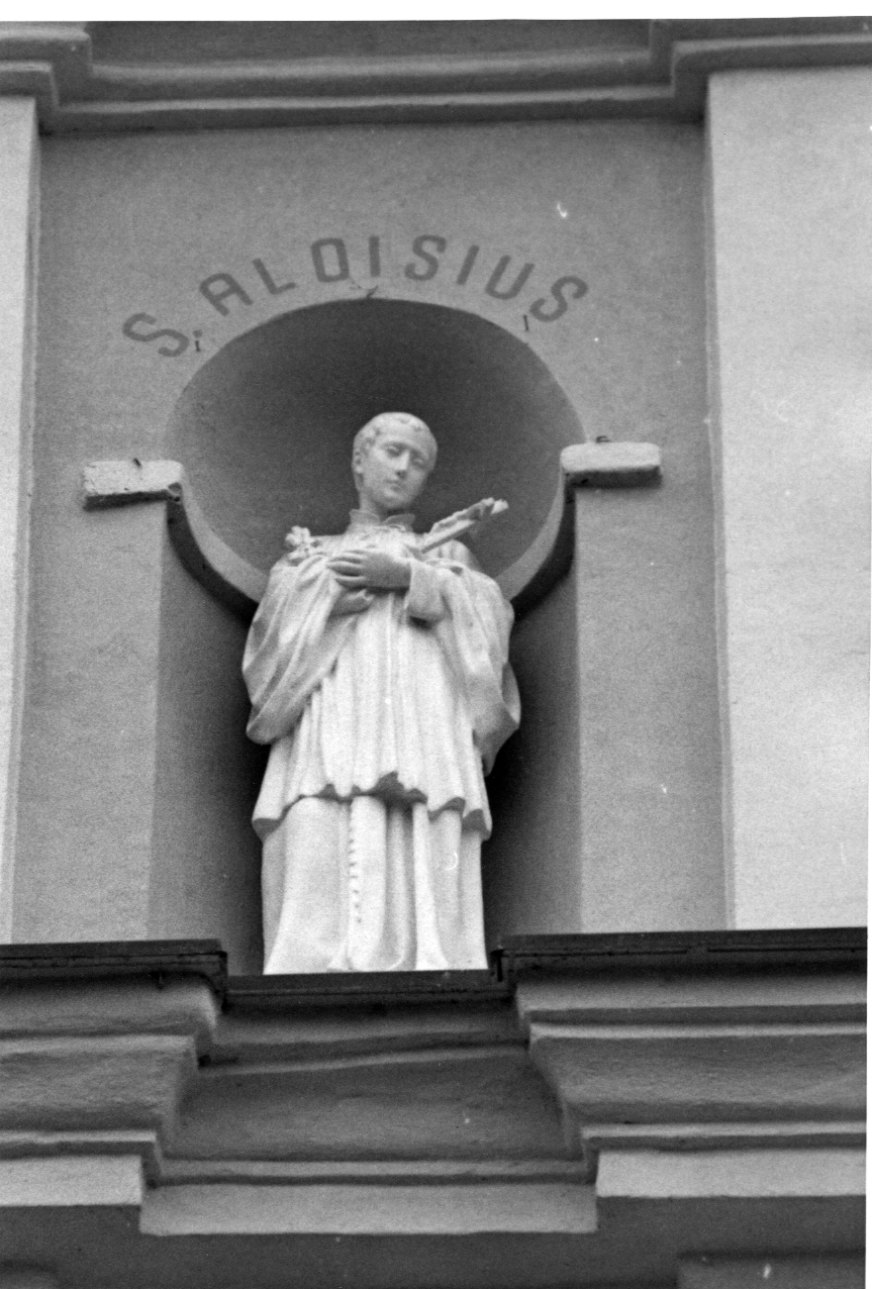 San Luigi Gonzaga (statua, opera isolata) - ambito ligure-piemontese (prima metà sec. XX)