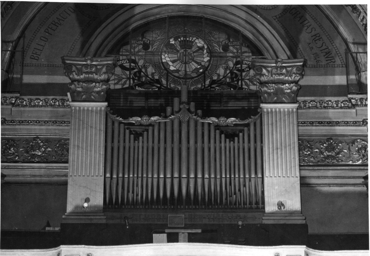 cassa d'organo, opera isolata - ambito ligure-piemontese (terzo quarto sec. XIX)