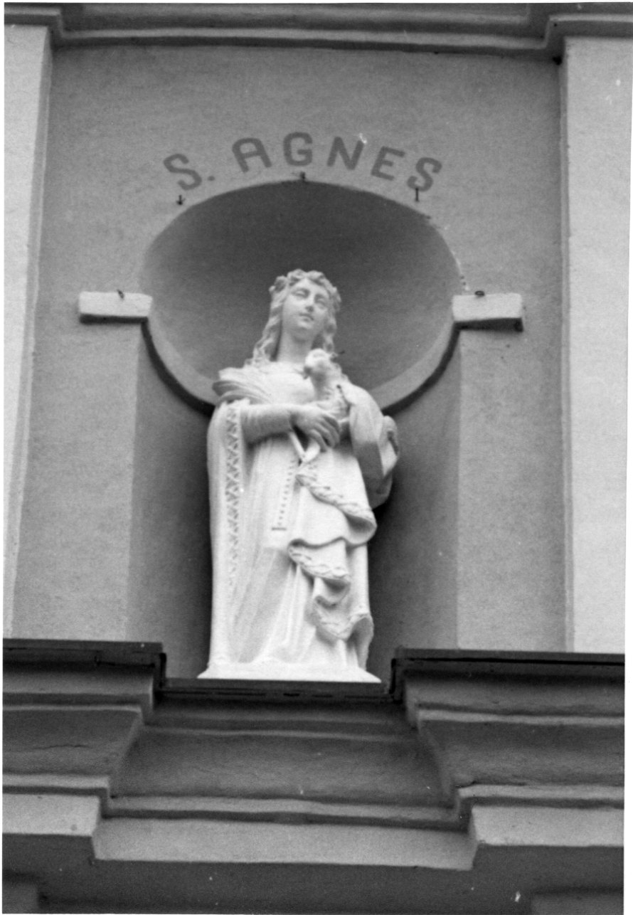 Sant'Agnese (statua, opera isolata) - ambito ligure-piemontese (prima metà sec. XX)