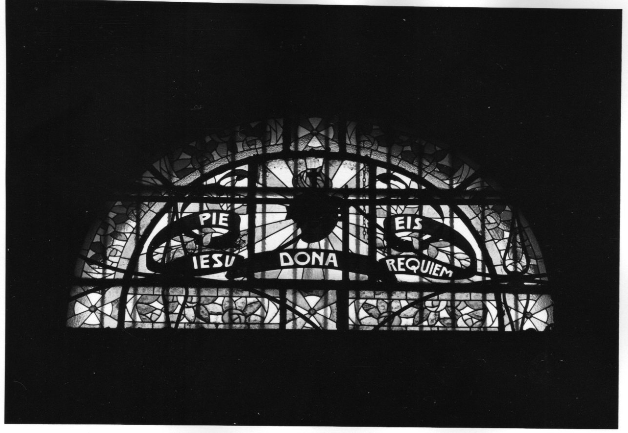 vetrata, opera isolata - ambito ligure-piemontese (prima metà sec. XX)