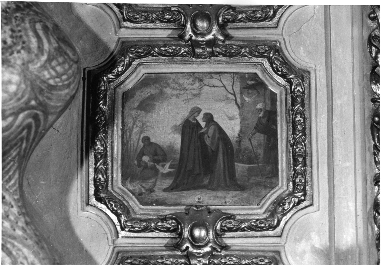 visitazione (dipinto, elemento d'insieme) di Gainotti Luigi (seconda metà, primo quarto sec. XIX, sec. XX)