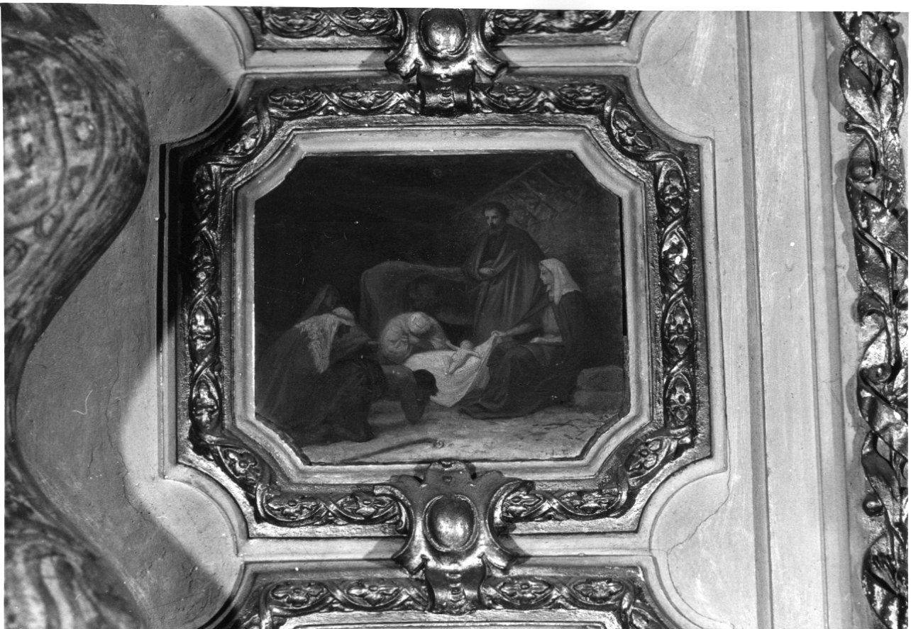 natività di Gesù (dipinto, elemento d'insieme) di Gainotti Luigi (seconda metà, primo quarto sec. XIX, sec. XX)