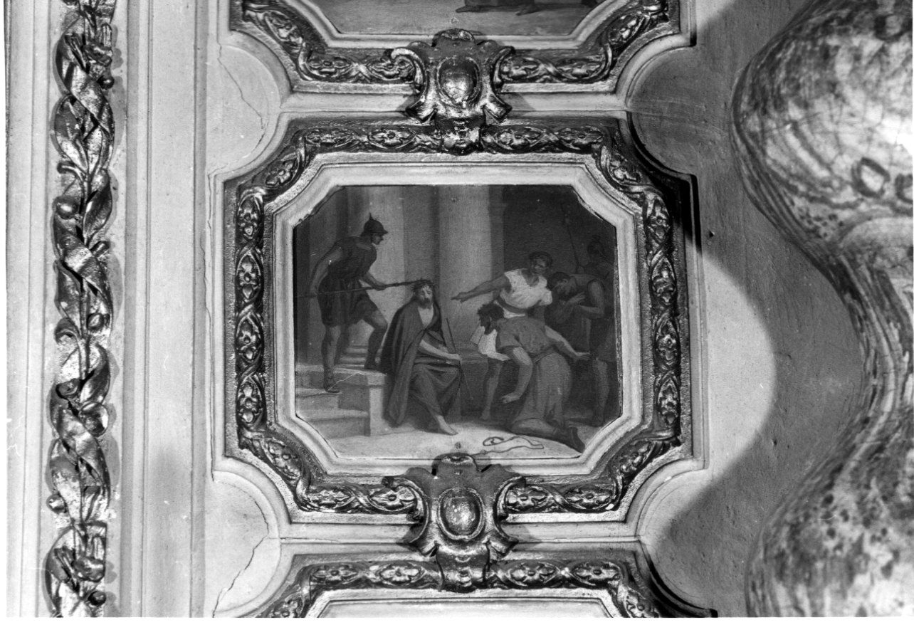 incoronazione di spine (dipinto, elemento d'insieme) di Gainotti Luigi (seconda metà, primo quarto sec. XIX, sec. XX)