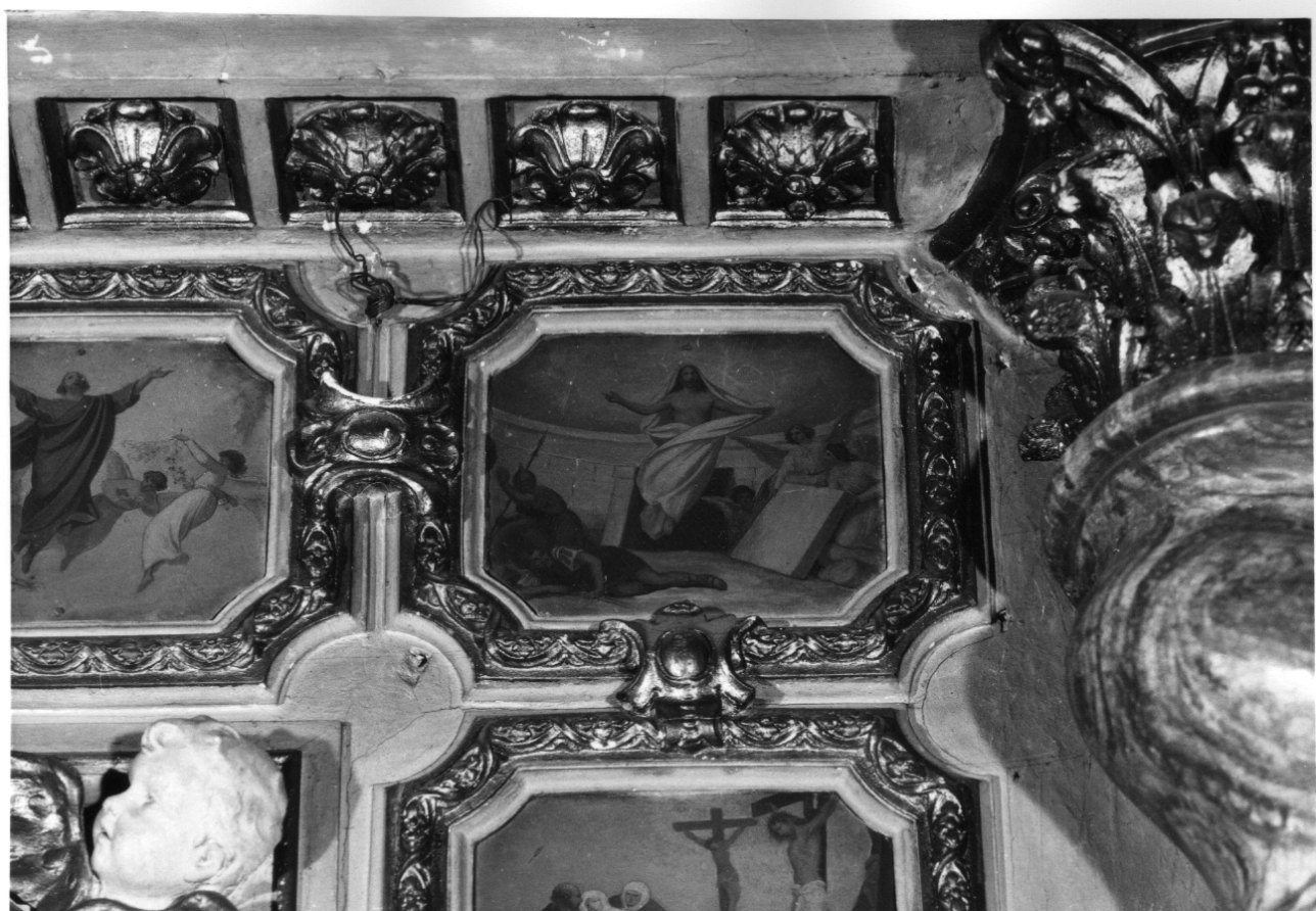 resurrezione di Cristo (dipinto, elemento d'insieme) di Gainotti Luigi (seconda metà, primo quarto sec. XIX, sec. XX)