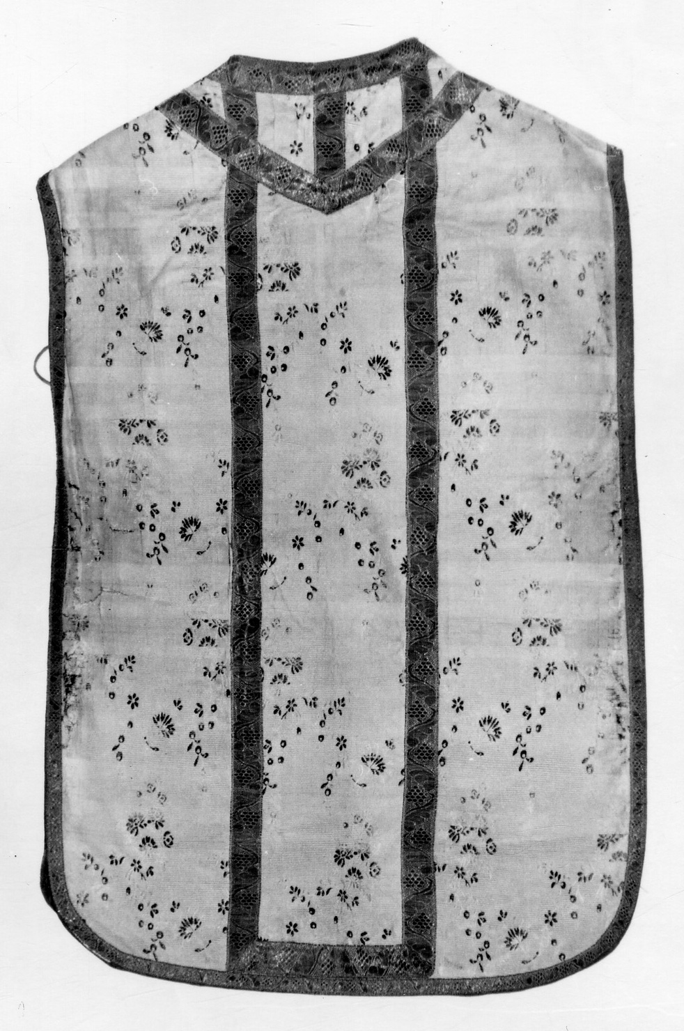 paramento liturgico, insieme - manifattura italiana (seconda metà sec. XIX)