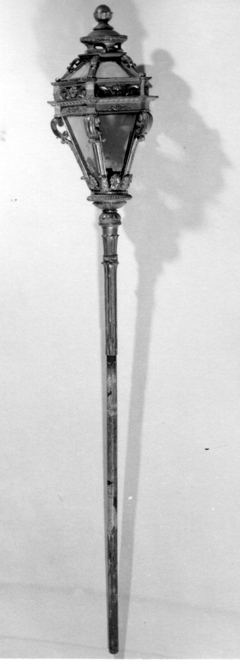 lanterna processionale, serie - ambito genovese (prima metà sec. XIX)