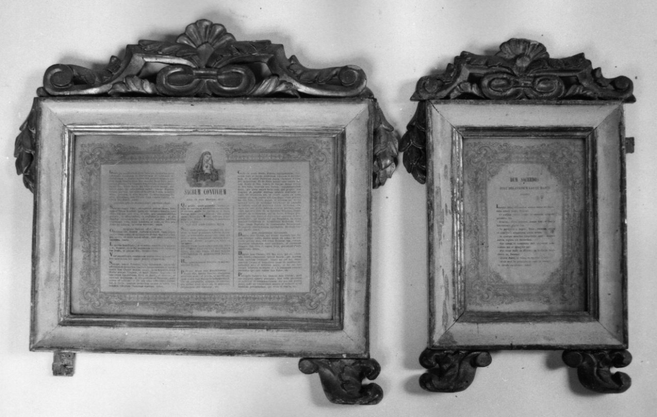 cartagloria, serie - ambito ligure-piemontese (metà sec. XIX)