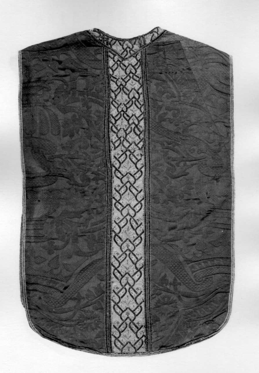 pianeta, elemento d'insieme - manifattura ligure (seconda metà sec. XVI)