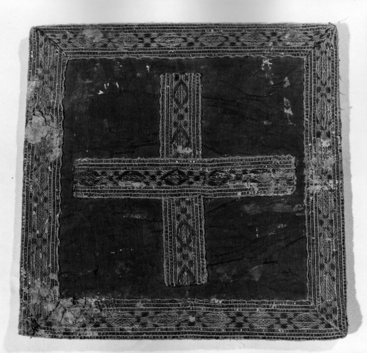 borsa, elemento d'insieme - manifattura ligure (seconda metà sec. XVI)