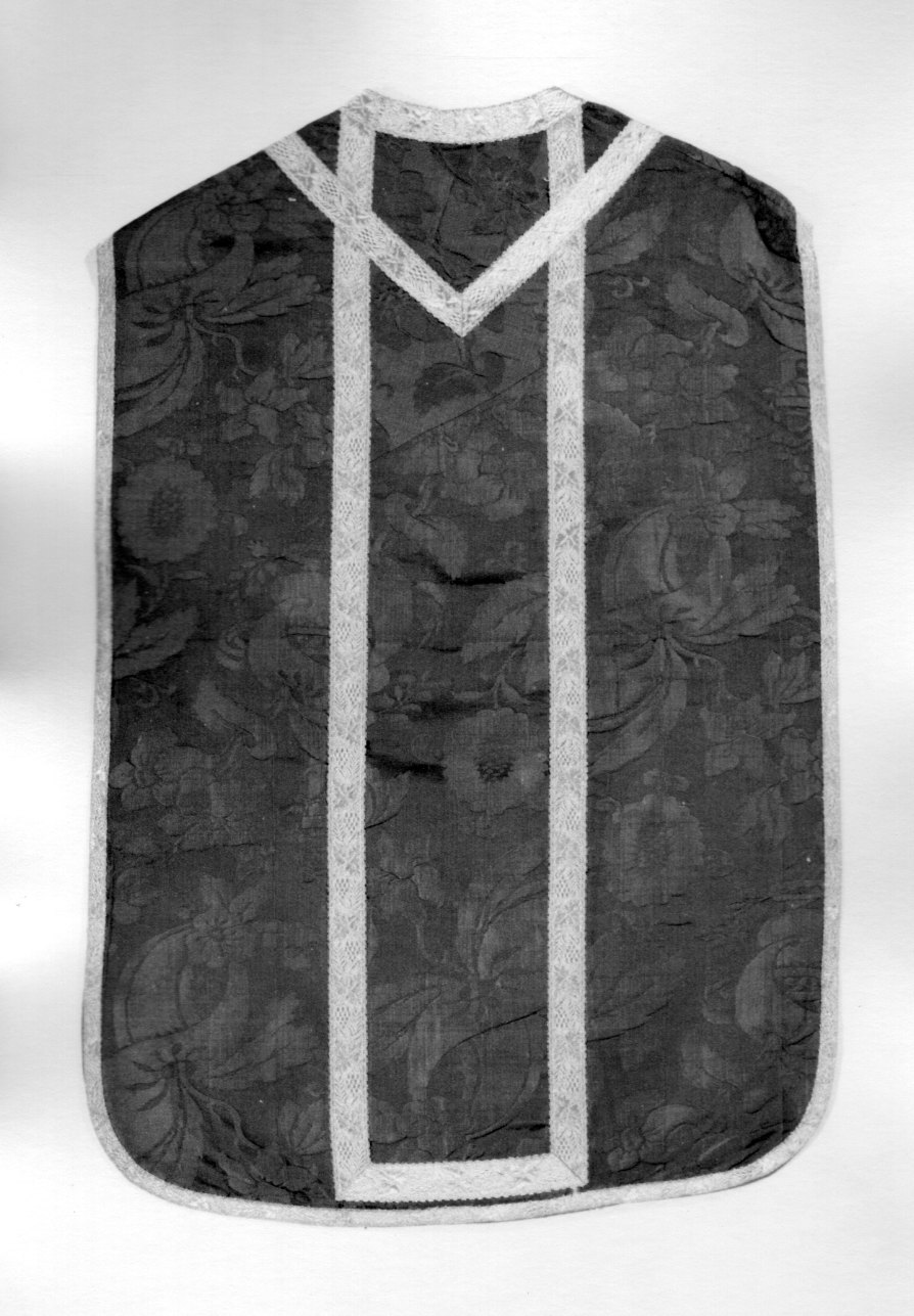 pianeta, elemento d'insieme - manifattura ligure (primo quarto, terzo quarto sec. XVIII, sec. XVIII)