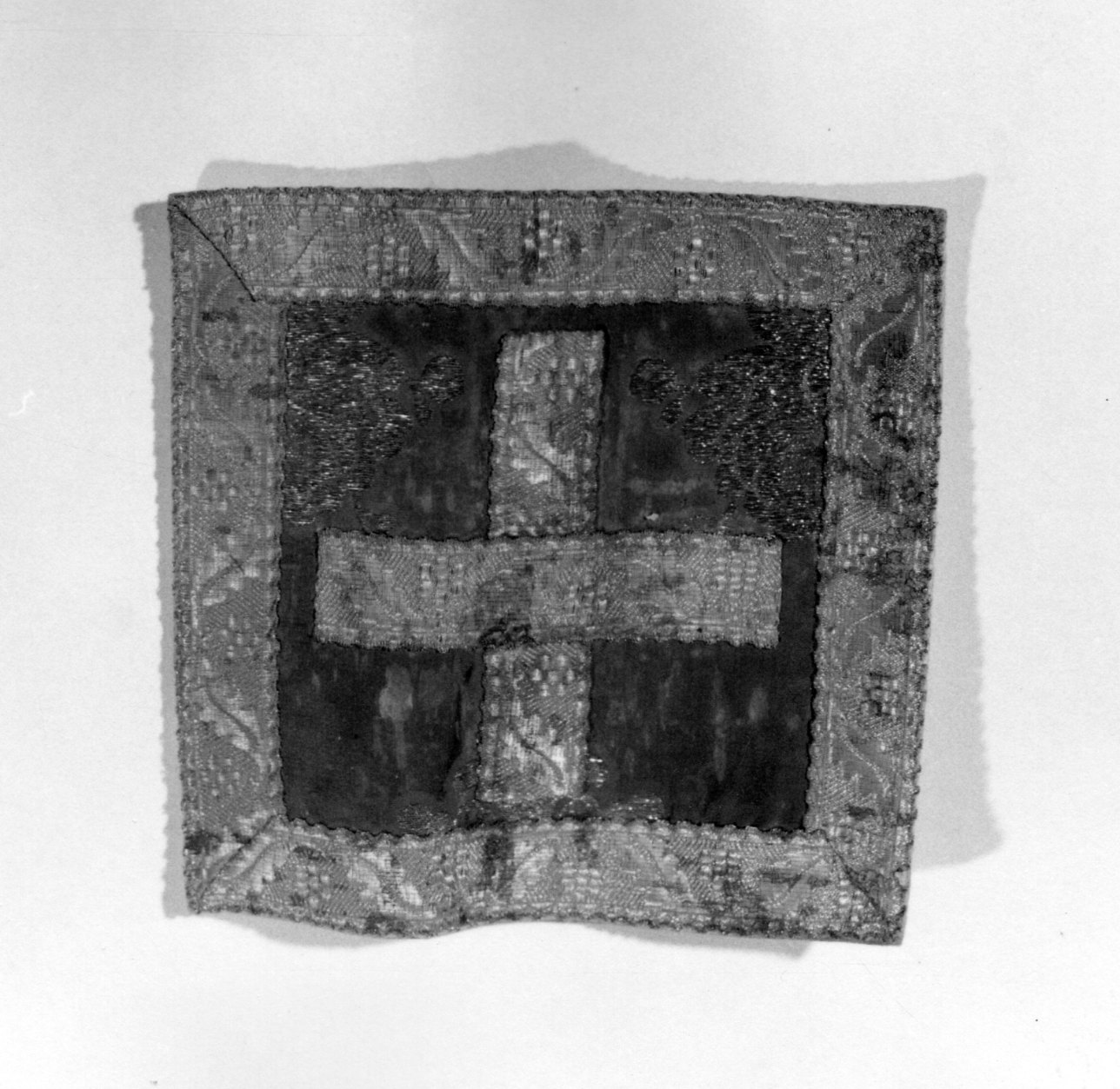 borsa, elemento d'insieme - manifattura ligure (metà sec. XIX)