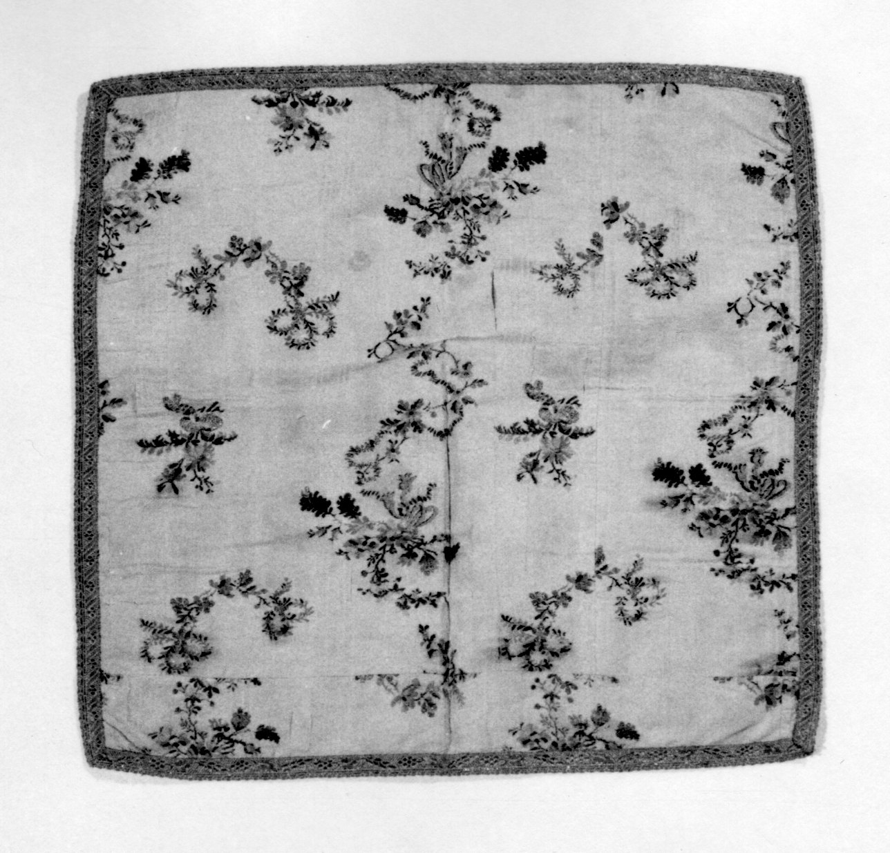 velo di calice, opera isolata - manifattura francese, manifattura italiana (ultimo quarto sec. XVIII)